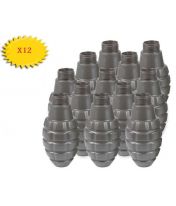 Coque type Mk2 quadrillée 85dB pour grenade ATR-OAE-V - lot de 12