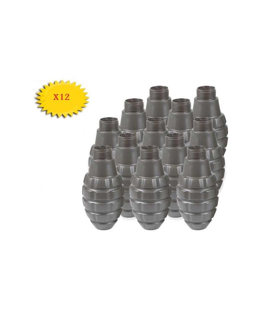 Coque type Mk2 quadrillée 85dB pour grenade ATR-OAE-V - lot de 12