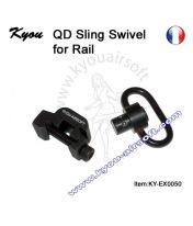 Support de sangle rapide pour rail