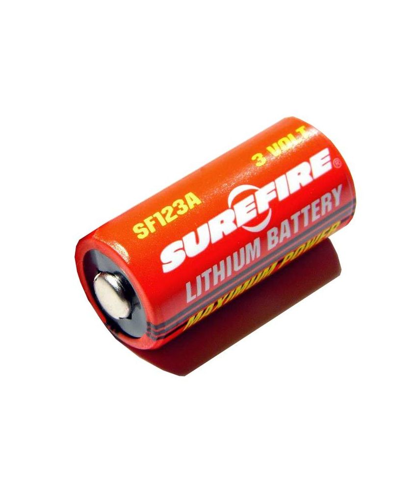 Pile lithium CR123A